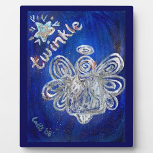 Twinkle Angel Art Painting Gift Plaque