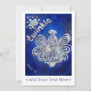 Twinkle Angel Invitation