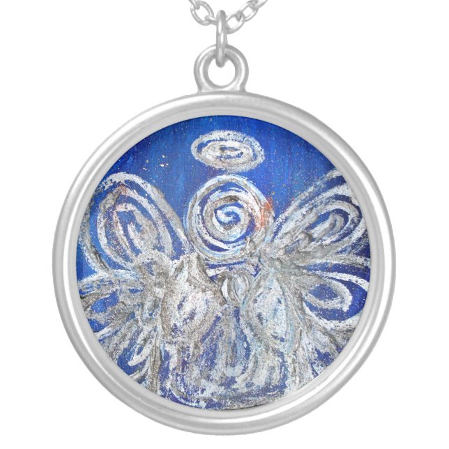 Twinkle Angel Necklace Pendant (Front)