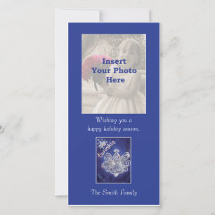 Twinkle Angel Photo Christmas Card