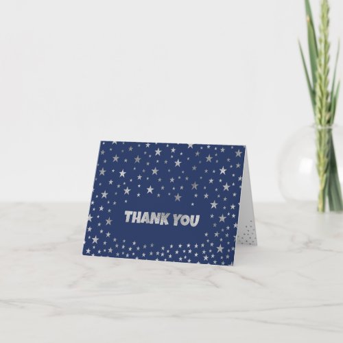 Twinkle Baby Sprinkle thank you note Card