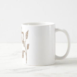 TWINKLE Gold n Silver Engraved Jewels Coffee Mug