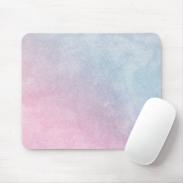 Twinkle Gradation (Pink & Light blue) Mouse Pad (With Mouse)