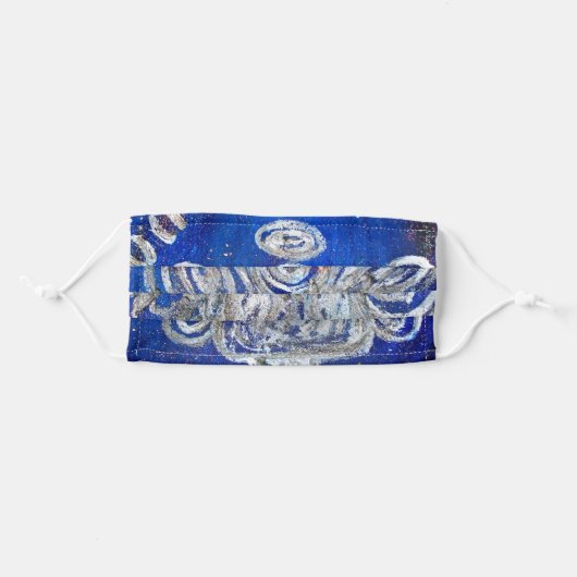 Twinkle Guardian Angel Art Custom Face Masks (Front, Folded)