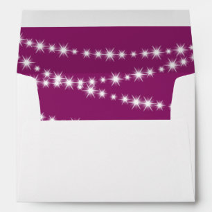 Twinkle Lights Envelope(magenta) Envelope