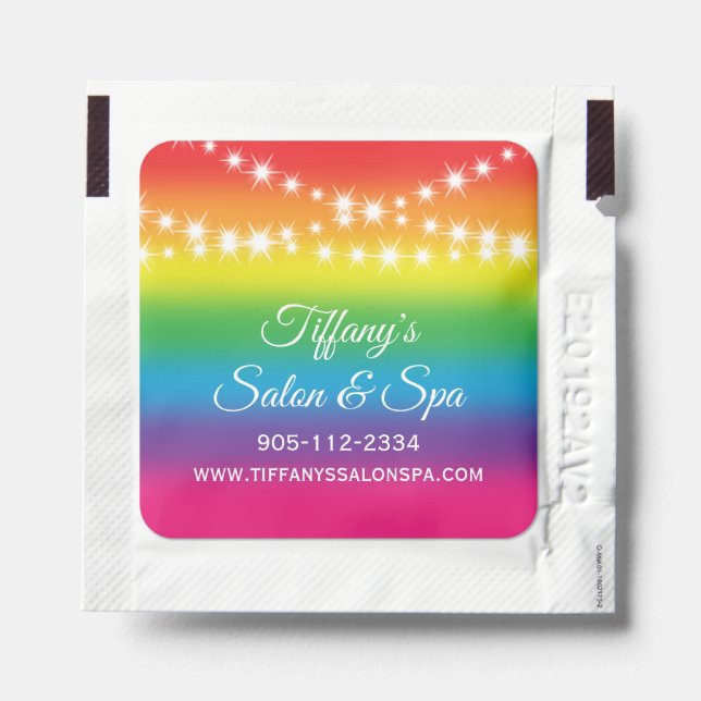 Twinkle Lights Promotional Business - Rainbow Hand Sanitizer Packet (Sticker on Packet)