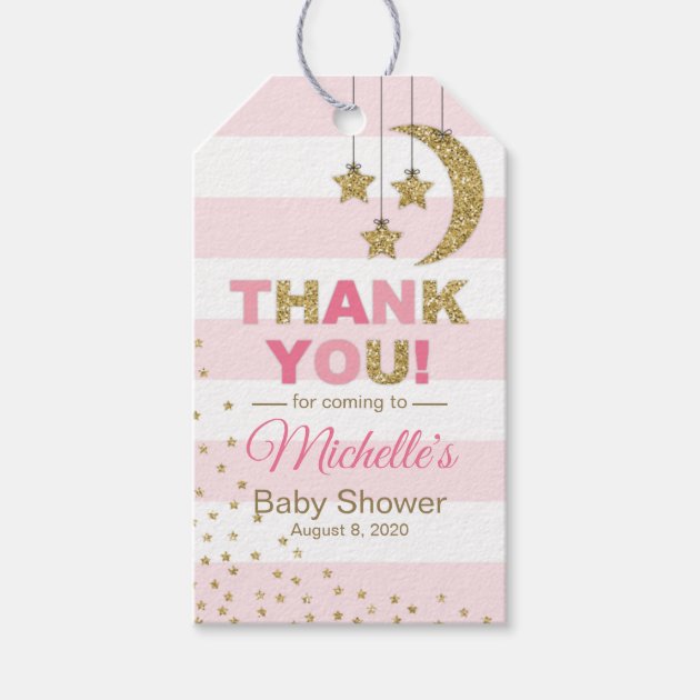 twinkle twinkle little star favor tags