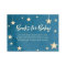 Twinkle little star Baby Shower Insert Card