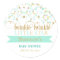Twinkle Little Star Baby Shower Mint Green & Gold