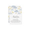 Twinkle little star baby shower thank you card