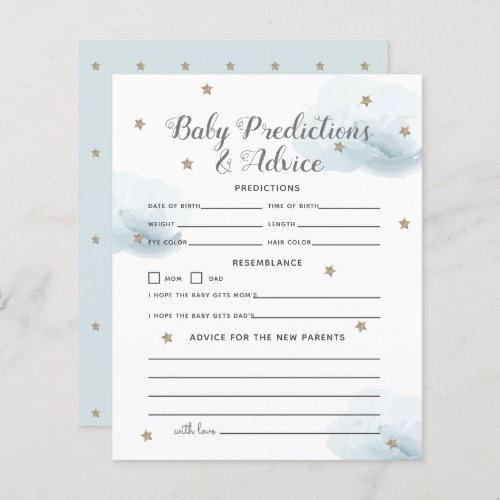 Twinkle Little Star Blue Baby Predictions  Advice