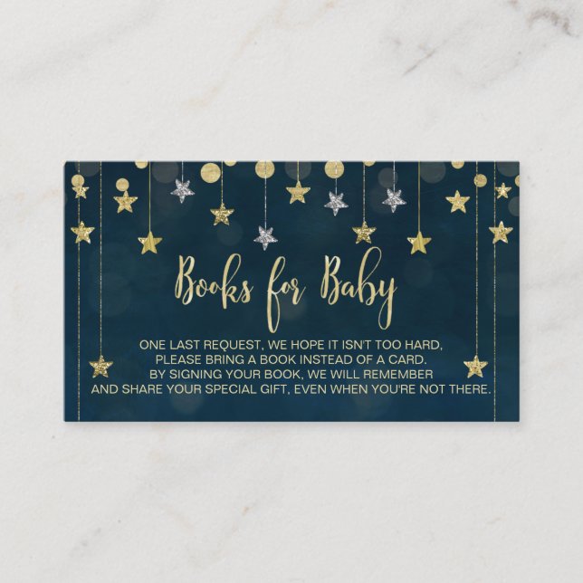 Twinkle little star book request insert (Front)