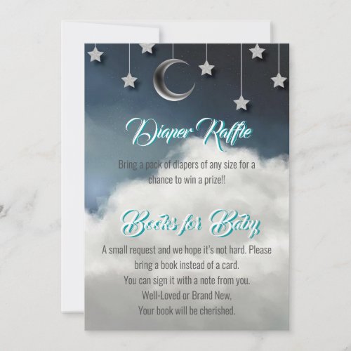 Twinkle Little Star Diaper Raffle  Books for Baby Announcement