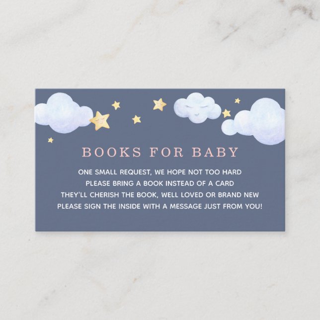 Twinkle Little Star Elephant Books for Baby Enclos Enclosure Card (Front)