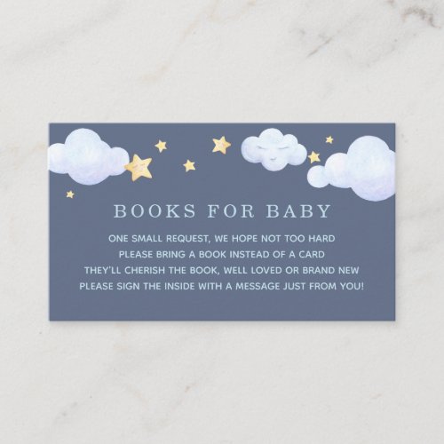 Twinkle Little Star Elephant Books for Baby Enclosure Card
