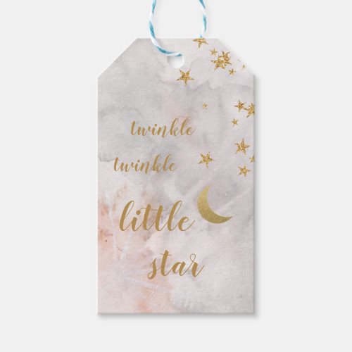 Twinkle Little Star Favor Tags Over The Moon Gift 