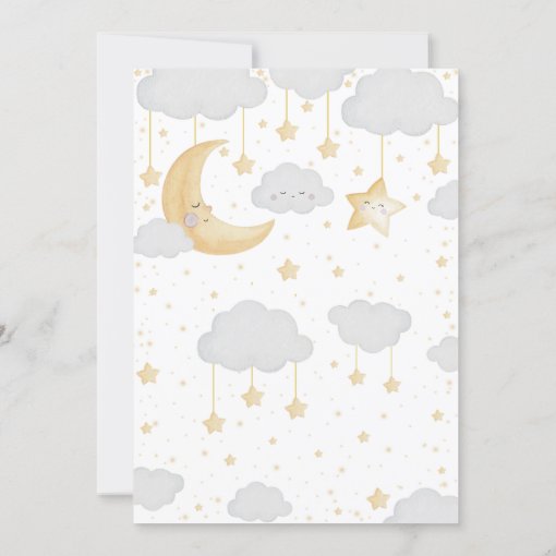 Twinkle Little Star Gender Neutral Baby Shower Invitation | Zazzle