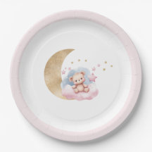 Twinkle Little Star Gold Moon Baby Shower