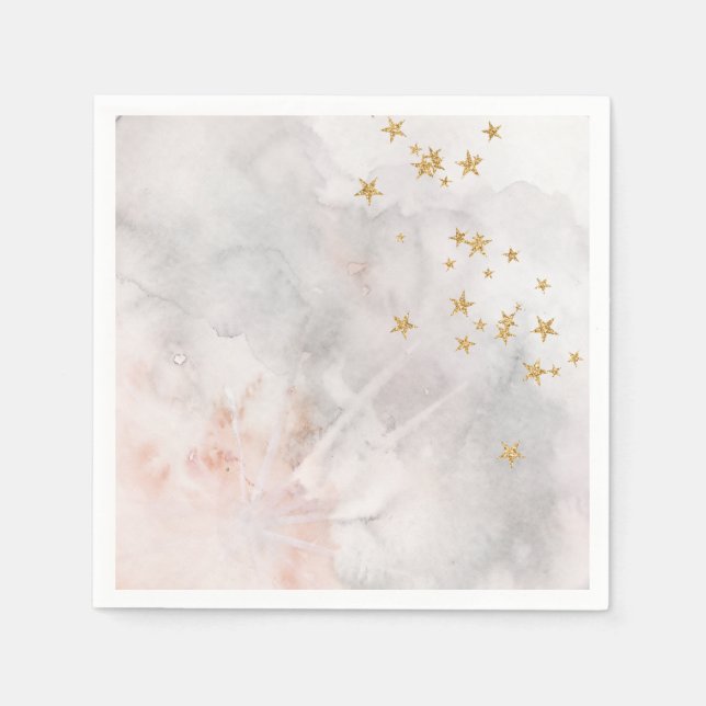 Twinkle Little Star Napkins Over The Moon Napkins (Front)