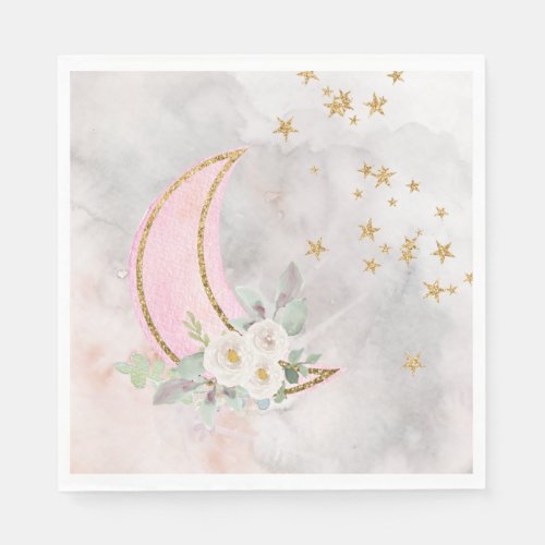 Twinkle Little Star Napkins Over The Moon Plates