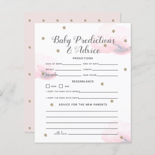Twinkle Little Star Pink Baby Predictions  Advice