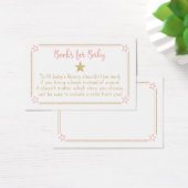 Twinkle Little Star Pink Gold Book Request Cards (Desk)