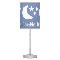 Twinkle little star table lamp baby nursery room