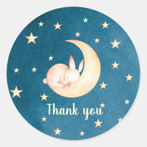 Twinkle Little Star Thank you stickers