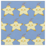 twinkle little yellow baby star nursery fabric