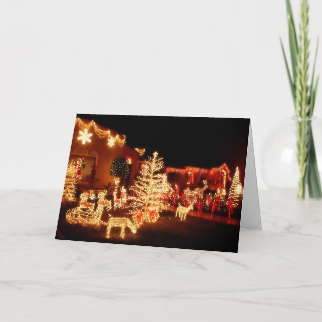 Twinkle Neighbors Christmas card (Front)