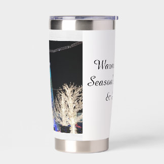 Twinkle & Shine Holiday Travel Tumbler