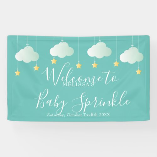 Twinkle Sprinkle Baby Shower  Sprinkle Welcome Banner