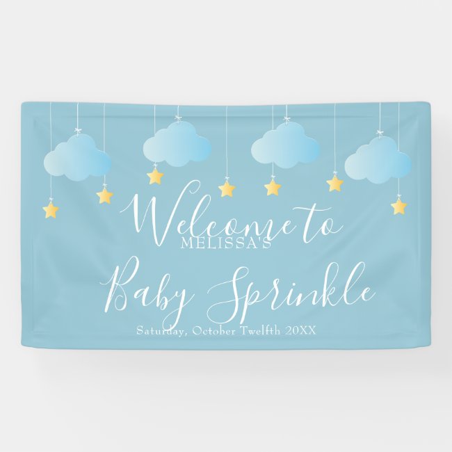Twinkle Sprinkle Baby Sprinkle / Shower Welcome Banner