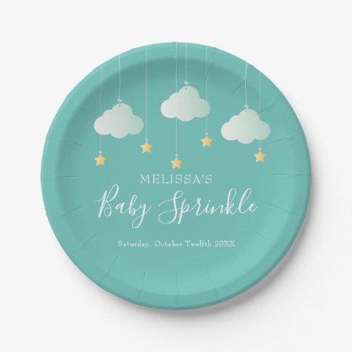 Twinkle Sprinkle Little Star Baby ShowerSprinkle Paper Plates