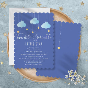 Twinkle Sprinkle Little Star Baby Sprinkle/Shower Invitation