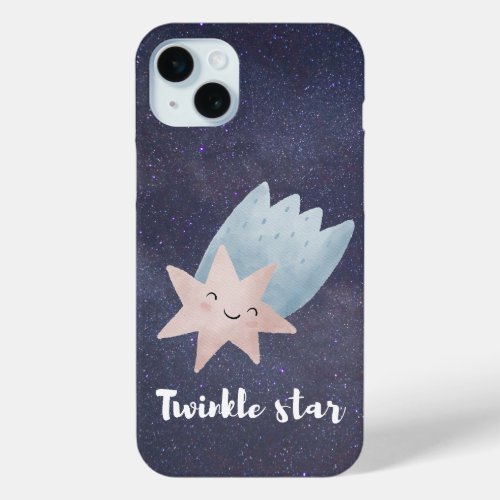 Twinkle Star Quote iPhone Case