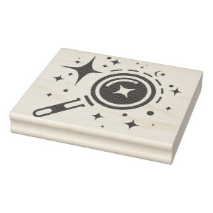 Twinkle stars, Beacon of the Limitless Digital Age Rubber Stamp