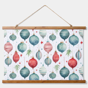 Twinkle Treetop Treasures Christmas Hanging Tapestry