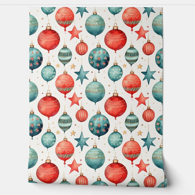 Twinkle Treetop Treasures Christmas  Wallpaper (Unrolling)