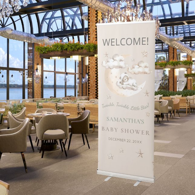 Twinkle Twinkle Baby Shower Banner (Creator Uploaded)