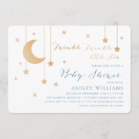 Twinkle Twinkle Baby Shower Invitation