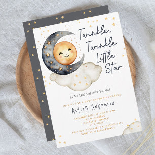 Twinkle Twinkle Baby Shower Invitation