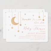 Twinkle Twinkle Baby Shower Invitation (Front/Back)