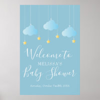Twinkle Twinkle Baby Shower / Sprinkle Welcome Poster