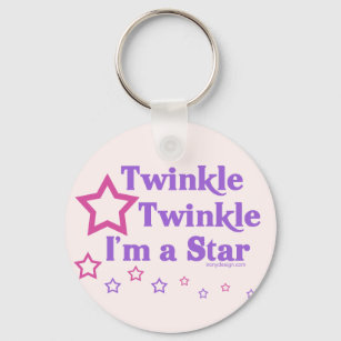 Twinkle Twinkle I'm a Star Keychain