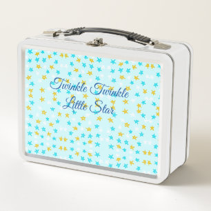 twinkle twinkle litter star add name photo star tw metal lunch box