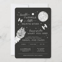 Twinkle Twinkle Little Death Star | Gender Reveal Invitation