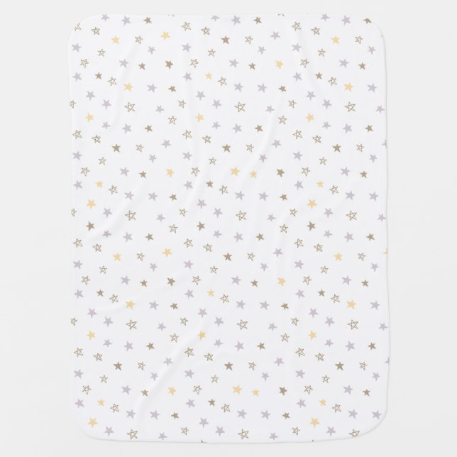 Twinkle, Twinkle Little Star Baby Blanket (Front)