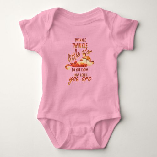 Twinkle Twinkle Little Star  Baby Bodysuit