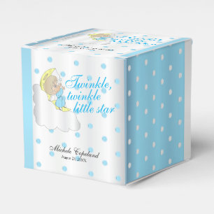 *Twinkle, Twinkle Little Star- Baby Boy Thank You Favor Boxes